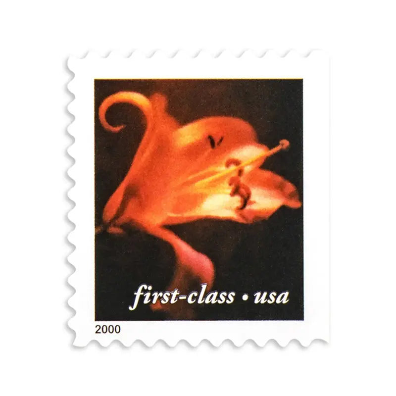 2000 US 34c Self Adhesive Four Flowers set of 5booklets Stamps