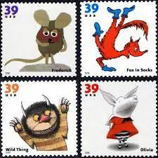 2006 U.S. Children’s Book Animals set of 5booklets Stamp