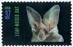 2002 American Bats set of 5booklets Stamp