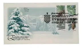 2009 Holiday Evergreens set of 5booklets Stamps