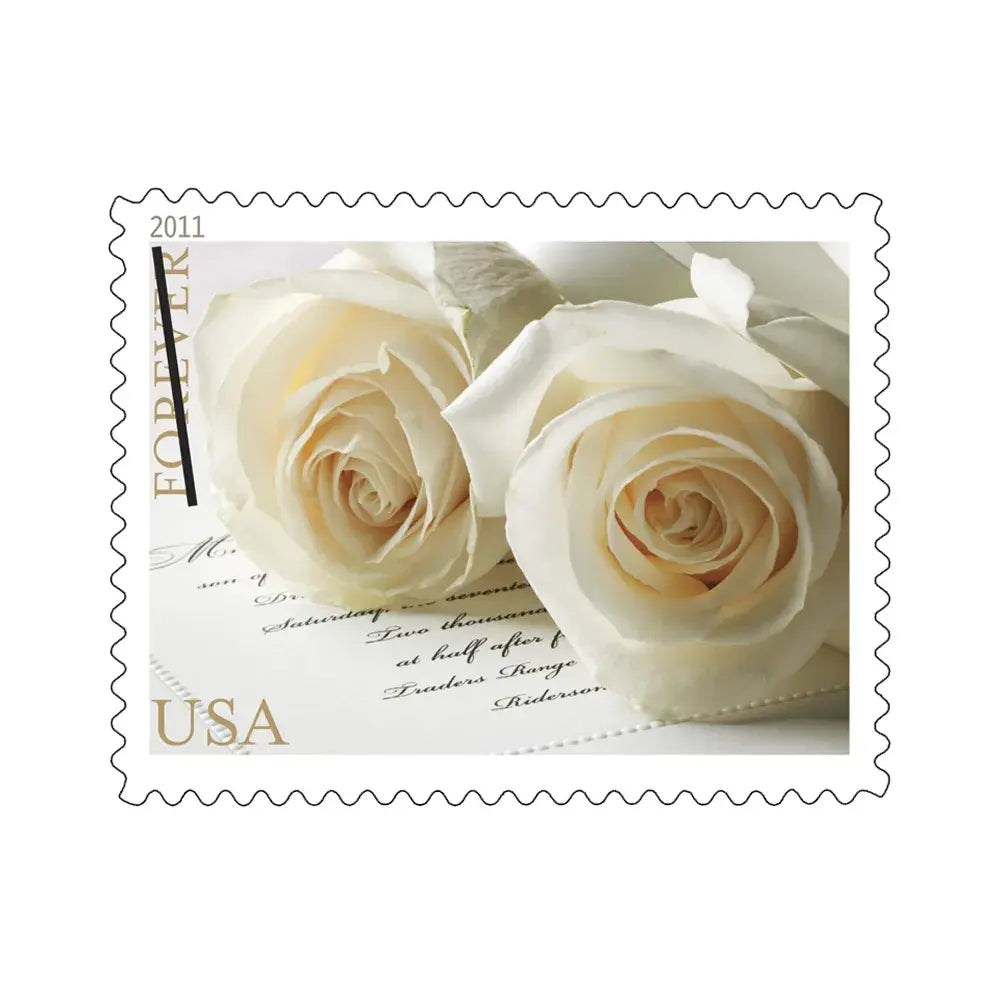 2011 US Wedding Roses Commemorative Forever set of 5booklets Stamps