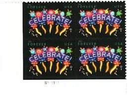 2011 US Neon Celebrate! Forever set of 5booklets Stamps