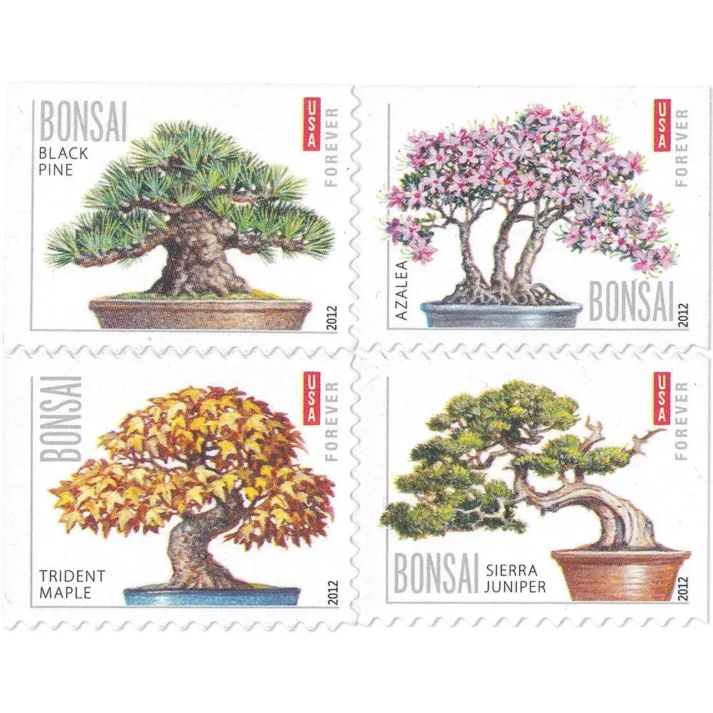 2012 US Bonsai set of 5booklets Stamps