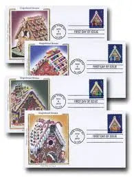 2013 US Holiday Gingerbread Houses set of 5booklets Stamps