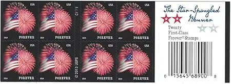 2014 us first class forever set of 5booklets stamp