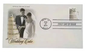 2014 US Wedding Cake Postage set of 5booklets Stamps