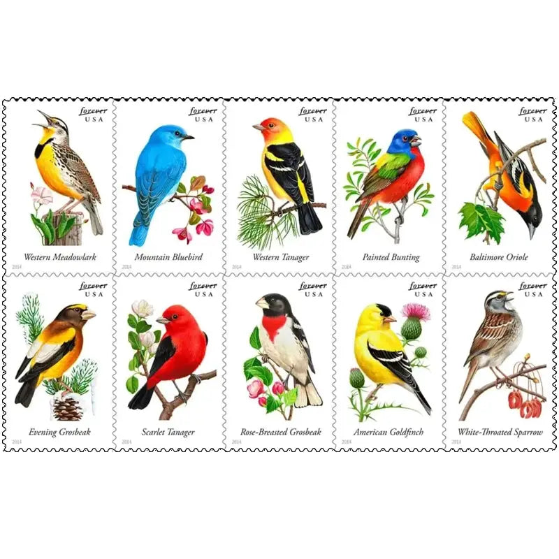 2014 Songbirds Forever set of 5booklets Stamps