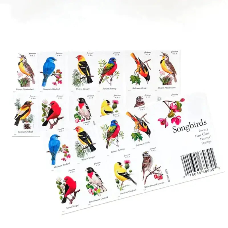 2014 Songbirds Forever set of 5booklets Stamps