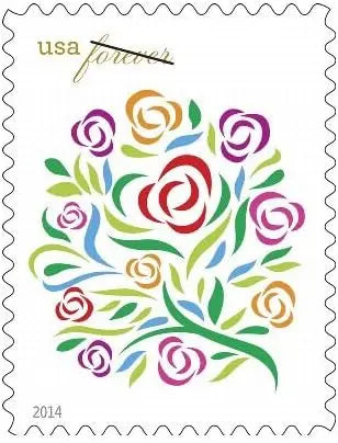 2014 us love forever set of 5booklets stamp