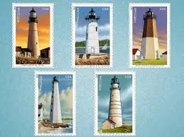 2015 New England Coastal Lighthouse Postage set of 5booklets Stamps