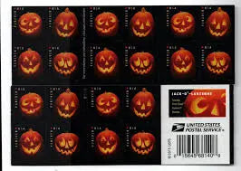 2016 US Jack o Lanterns set of 5booklets Stamps
