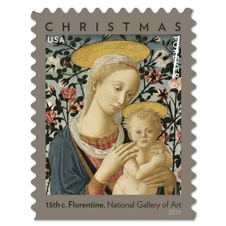 2016 US Florentine Madonna and Child set of 5booklets Stamps