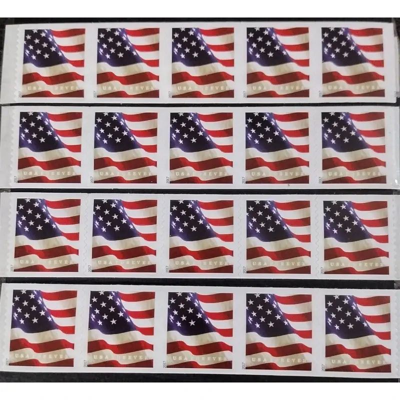 2017 US Flag Forever set of 5booklets Stamps