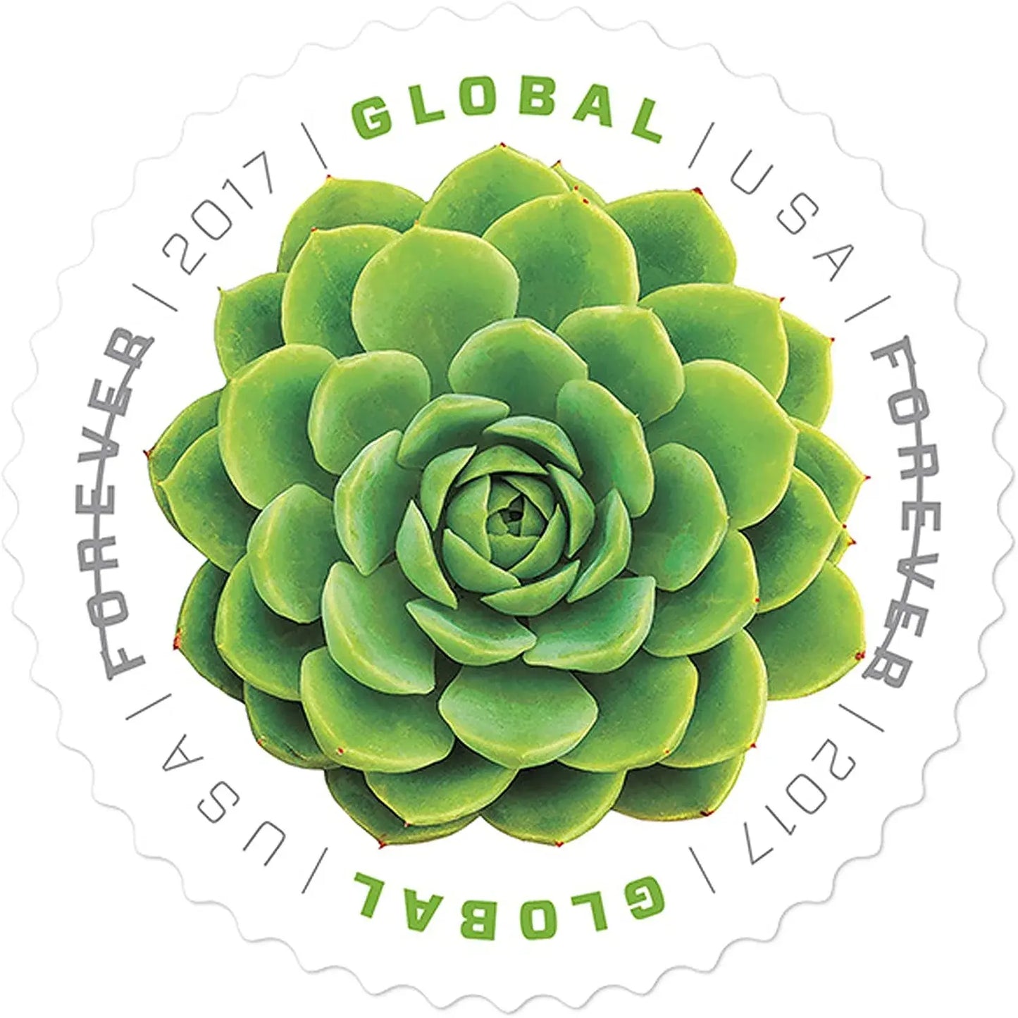 2017 US Global Green Succulent International set of 5booklets Stamps