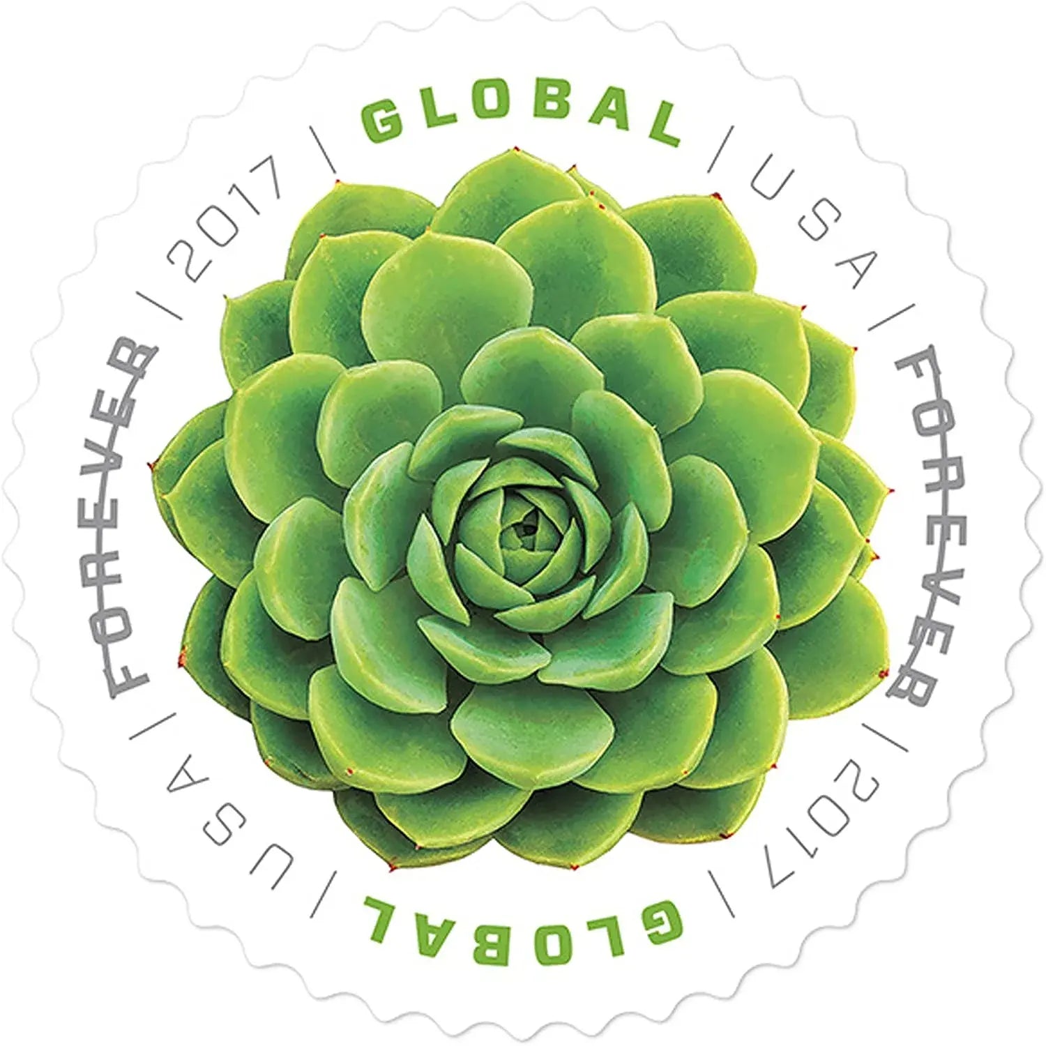 2017 US Global Green Succulent International set of 5booklets Stamps