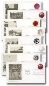 2017 US Have a Ball! Baseball Basketball Vollyball set of 5booklets Stamps