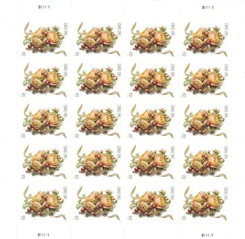 2017 US Celebration Corsage Two Ounce set of 5booklets Stamps
