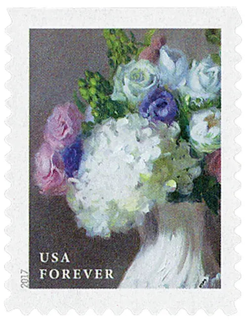 2017 US Flowers from The Garden Forever set of 5booklets Stamps