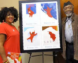 2017 US Snowy Day set of 5booklets Stamps