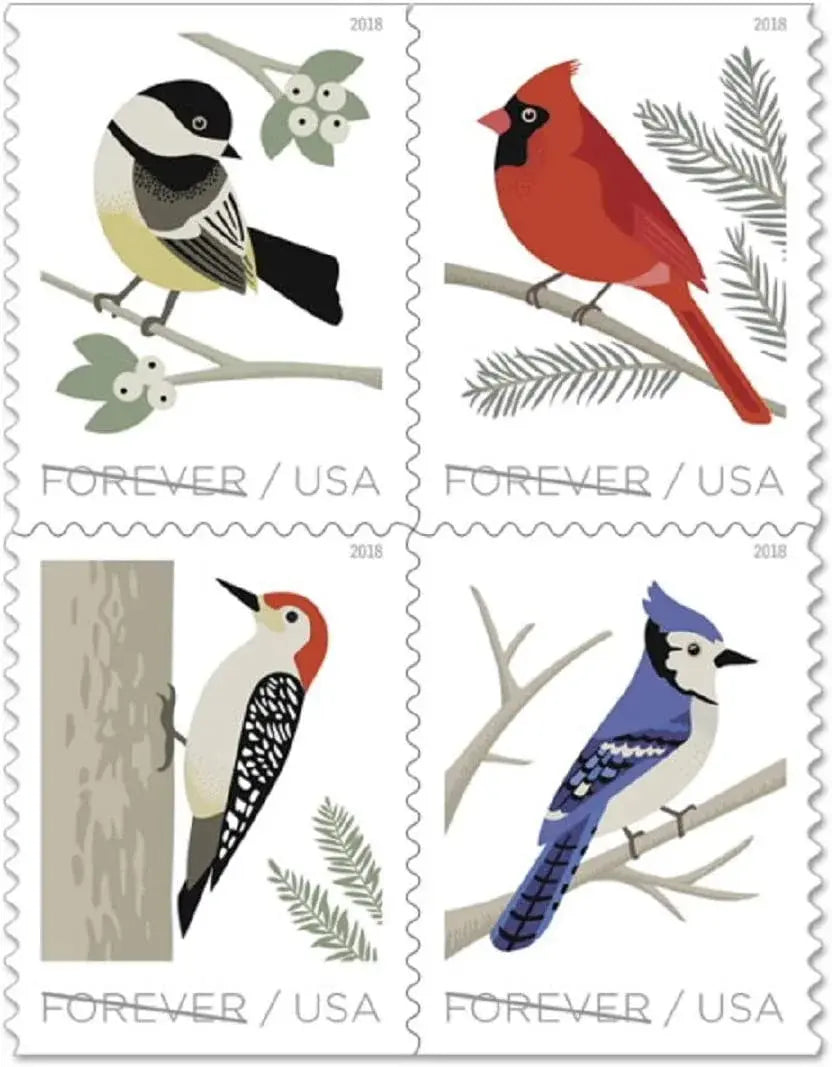 2018 US Featuring Birds set of 5booklets Stamps