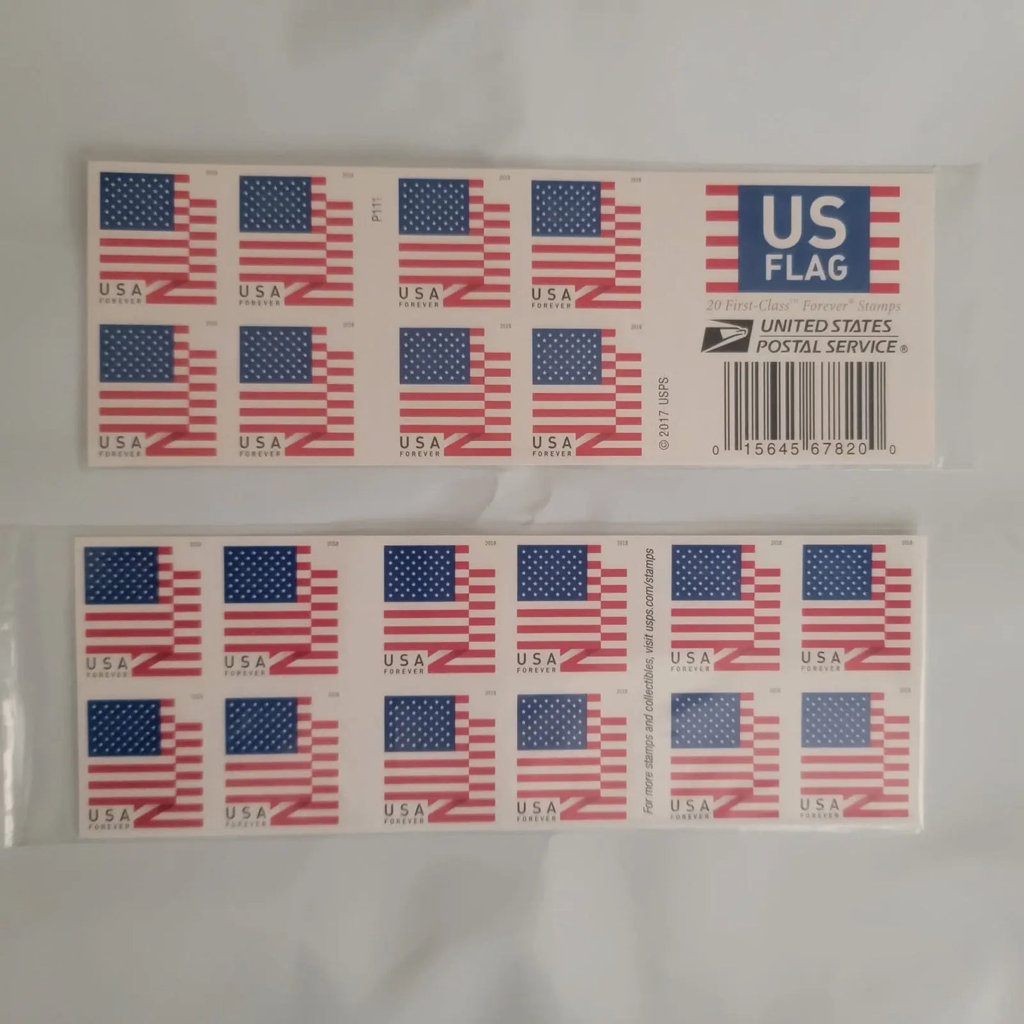 2018 us flag forever set of 5booklets stamps