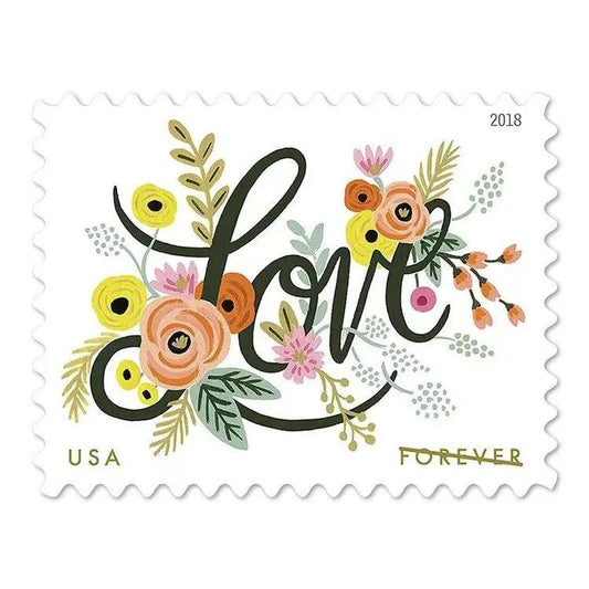 2018 US Love Flourishes Forever set of 5booklets Stamps