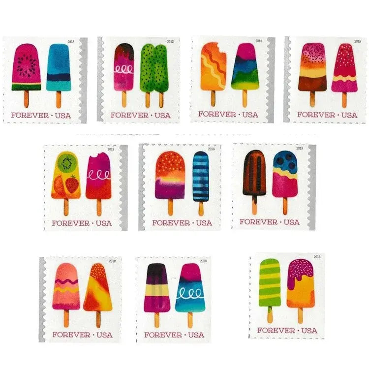 2018 Ice Cream Self Forever set of 5booklets Stamp