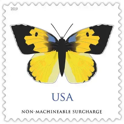 2019 California Dogface Butterfly set of 5booklets Stamp