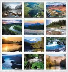 2019 US Wild And Scenic Rivers set of 5booklets Stamps