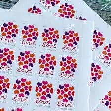 2019 US Hearts Blossom Love Forever set of 5booklets Stamps