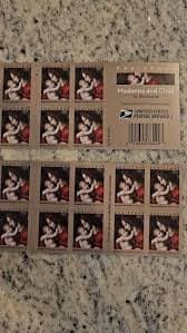 2018 US Madonna and Child by Bachiacca set of 5booklets Stamps
