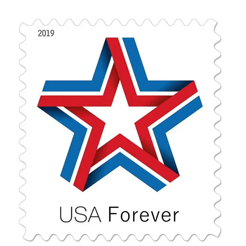2019 US Star Ribbon Forever set of 5booklets Stamps