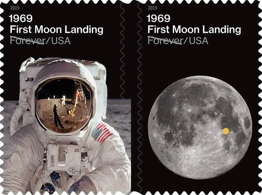 2019 1969 50th Anniversary of the Moon Landing set of 5booklets Stamps