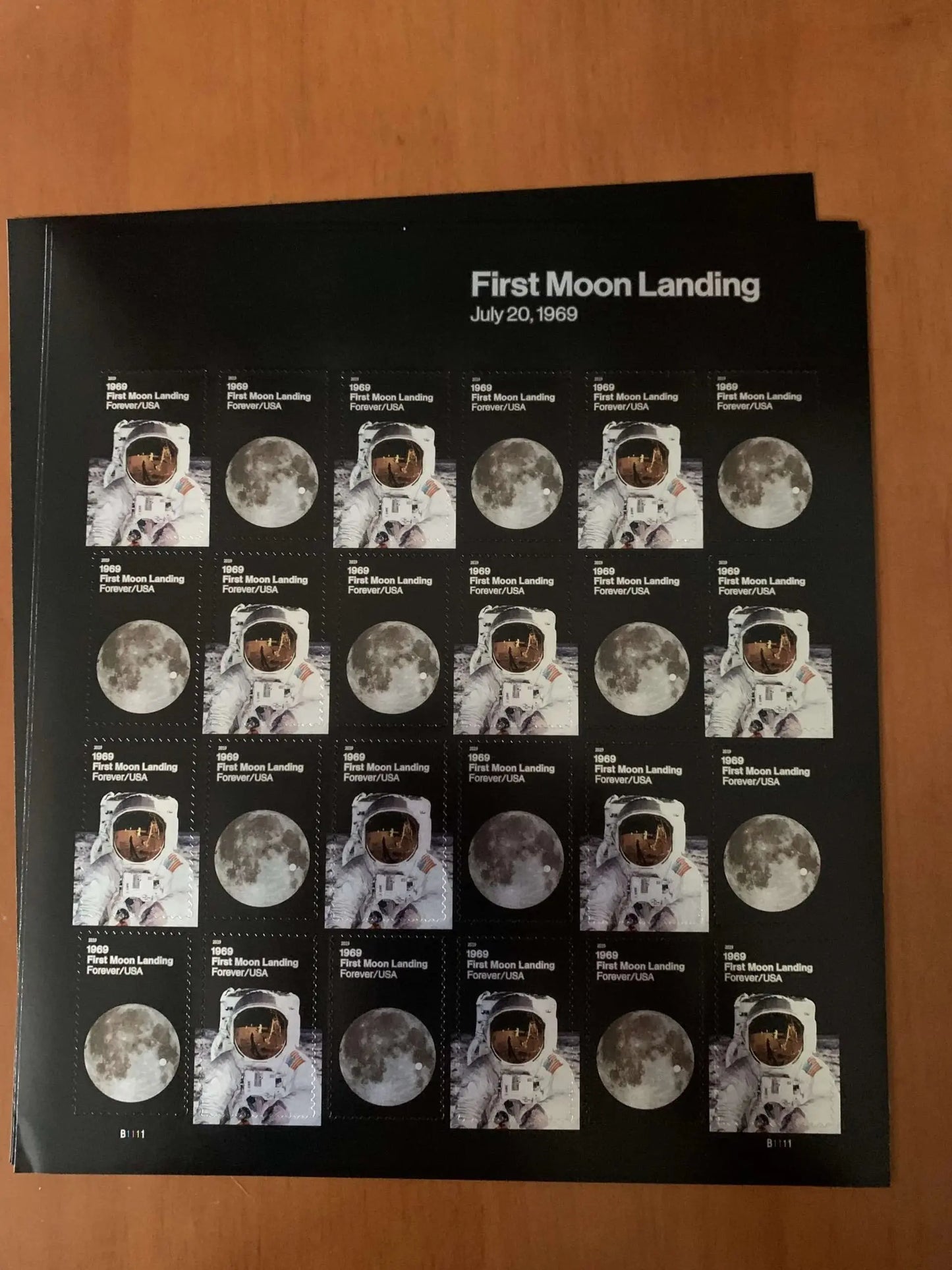 2019 1969 50th Anniversary of the Moon Landing set of 5booklets Stamps