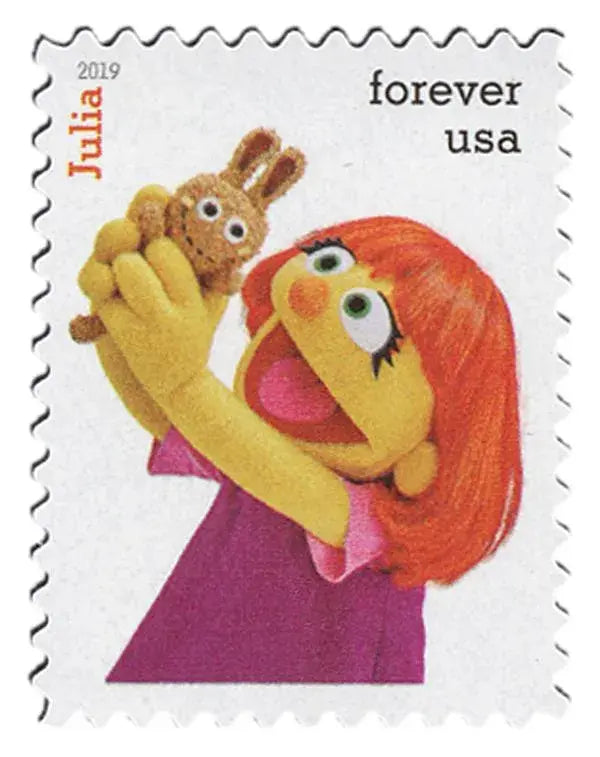 2019 US Sesame Street set of 5booklets Stamps