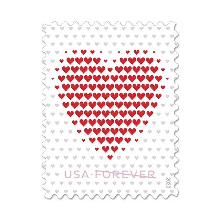 2020 US Made Of Hearts Forever set of 5booklets Stamps