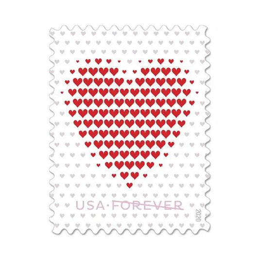 2020 US Made Of Hearts Forever set of 5booklets Stamps