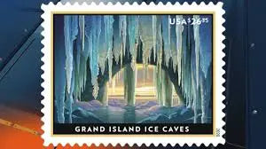 2020 US Grand Island Ice Caves set of 5booklets Stamps