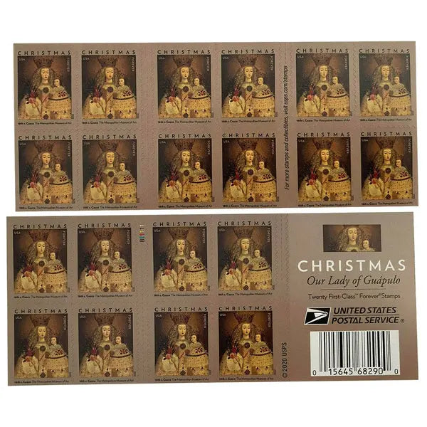 2020 US Our Lady of Guapulo set of 5booklets Stamps