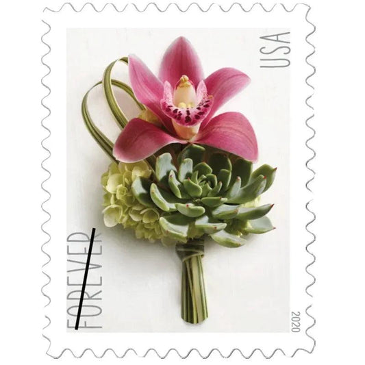 2020 US Contemporary Boutonniere Forever Postage set of 5booklets Stamps