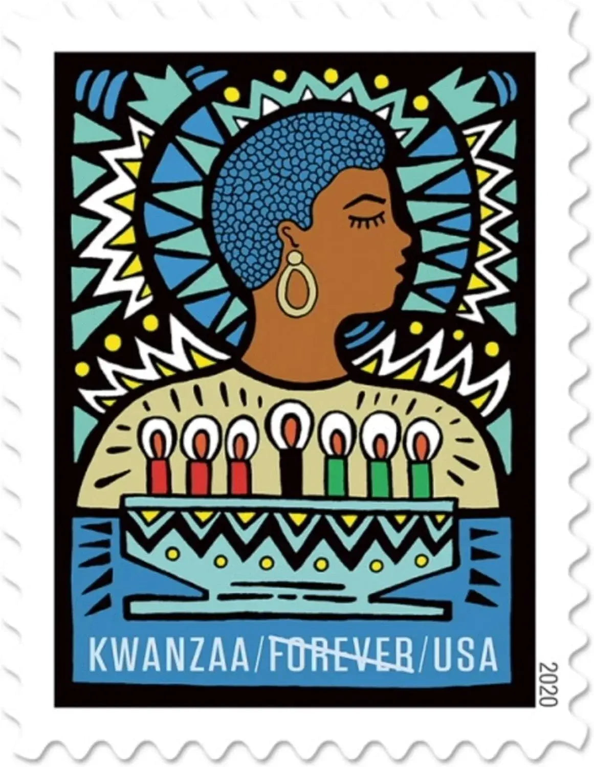 2020 US Kwanzaa Postage set of 5booklets Stamps