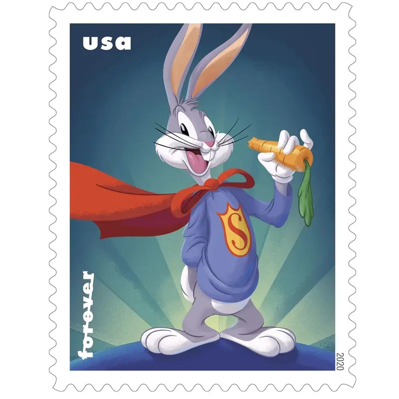 2020 US Bugs Bunny set of 5booklets Stamps