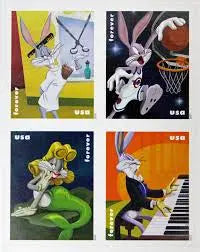 2020 US Bugs Bunny set of 5booklets Stamps