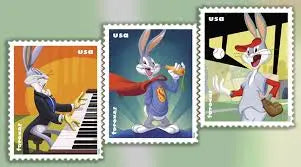 2020 US Bugs Bunny set of 5booklets Stamps