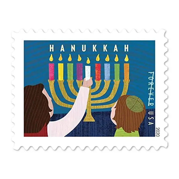 2020 US Hanukkah set of 5booklets Stamps