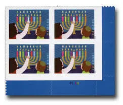 2020 US Hanukkah set of 5booklets Stamps