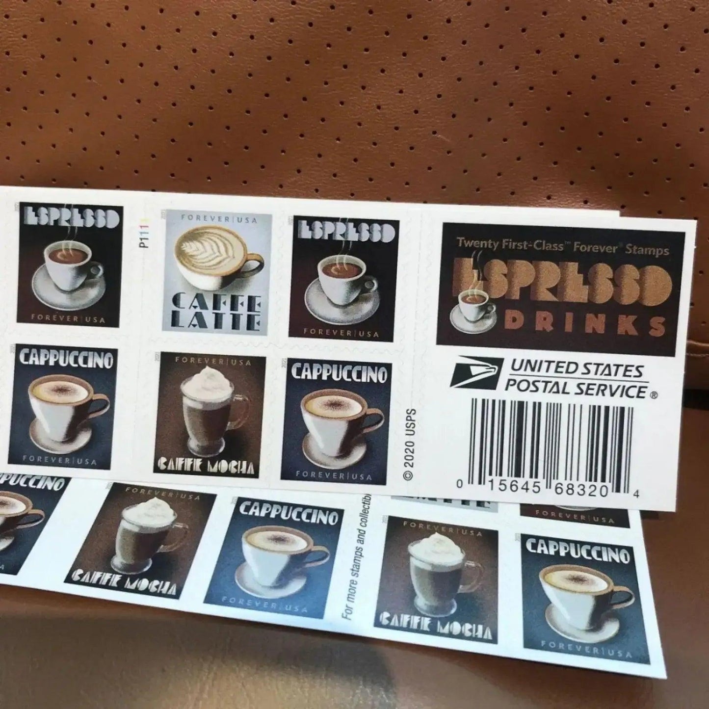 2021 US Espresso Drinks Forever Coffee set of 5booklets Stamps