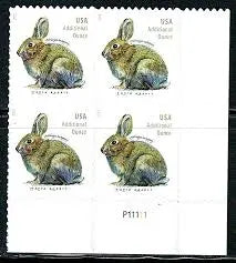 2021 Brush Rabbit Additional Ounce set of 5booklets Stamps