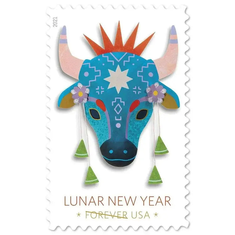 2021 US Lunar New Year Year Of The Ox set of 5booklets Stamps