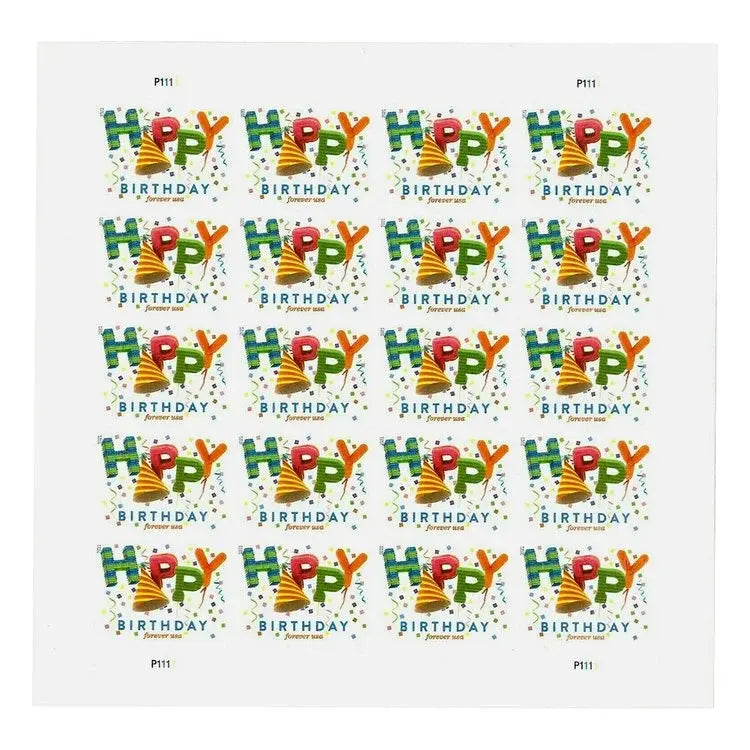 2021 US Happy Birthday Forever set of 5booklets Stamps